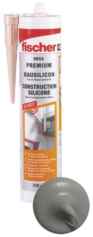 Bausilicon DBSA 310 betongrau DBSA GR BAU.SIL.310 D/GB