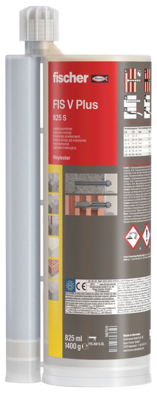 Hochleistungsmörtel FIS V Plus 825 S FIS V Plus 825 S (DE,EN,FR,IT,NL) INJ.MÖ