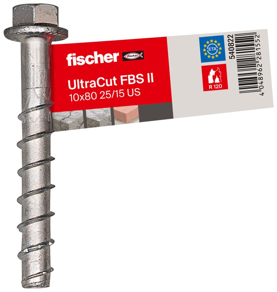 fischerwerke Betonschraube UiltraCut FBS II