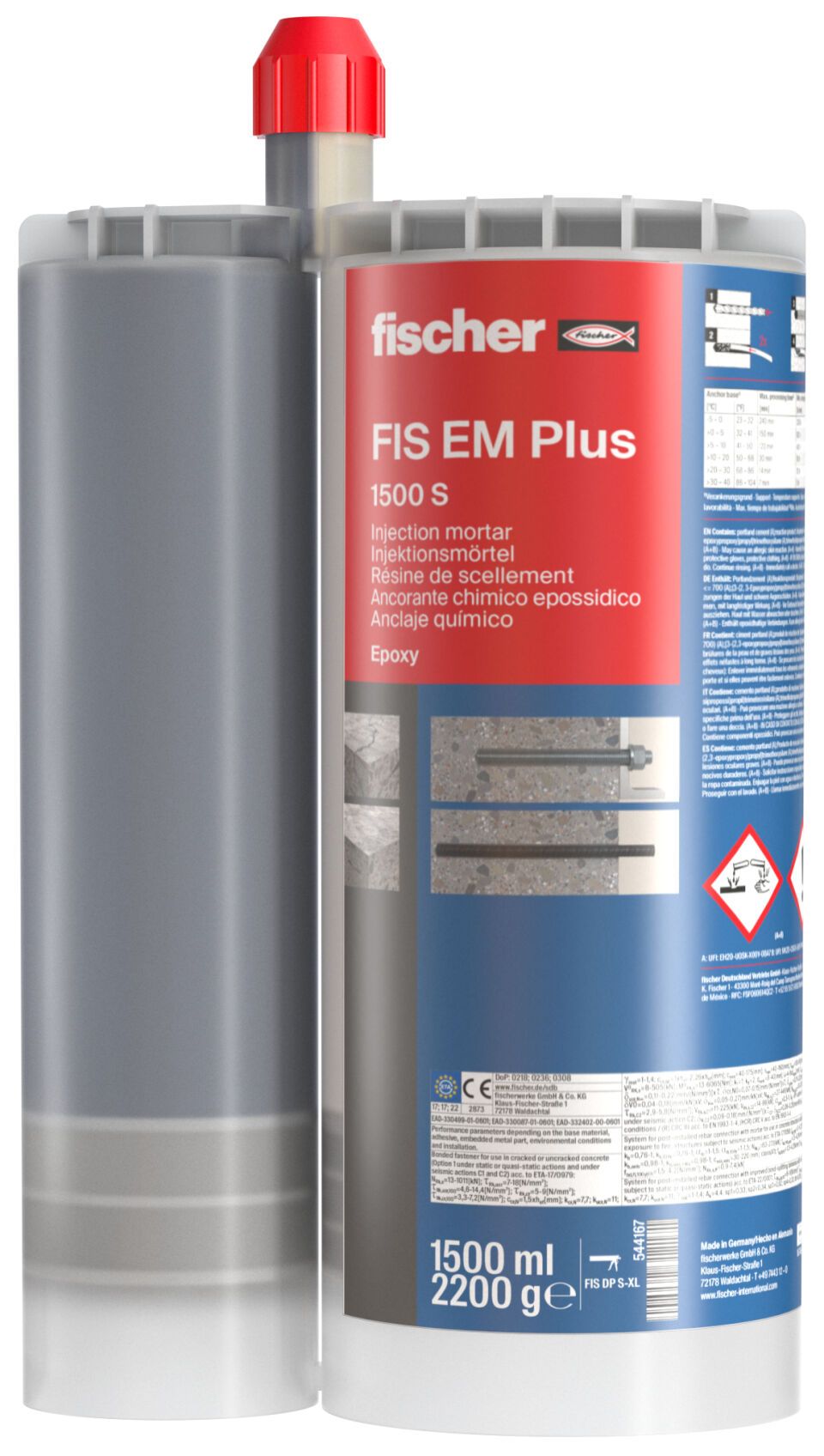fischerwerke Epoxidharzmörtel FIS EM Plus