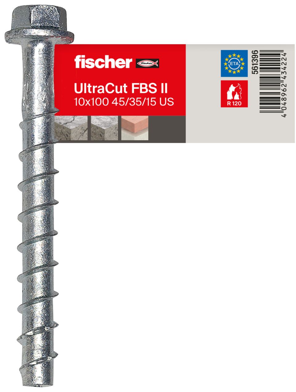 fischerwerke Betonschraube UiltraCut FBS II