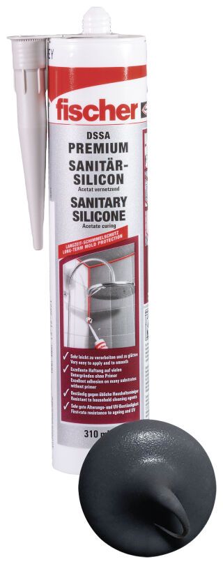 Sanitärsilicon DSSA 310 anthrazit DSSA AN SAN.SIL.310 D/GB