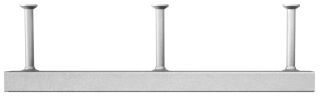 Einlegeschiene FES H S 38/23 400 hdg FES-H-S-38/23-400-HDG an. ch. CN