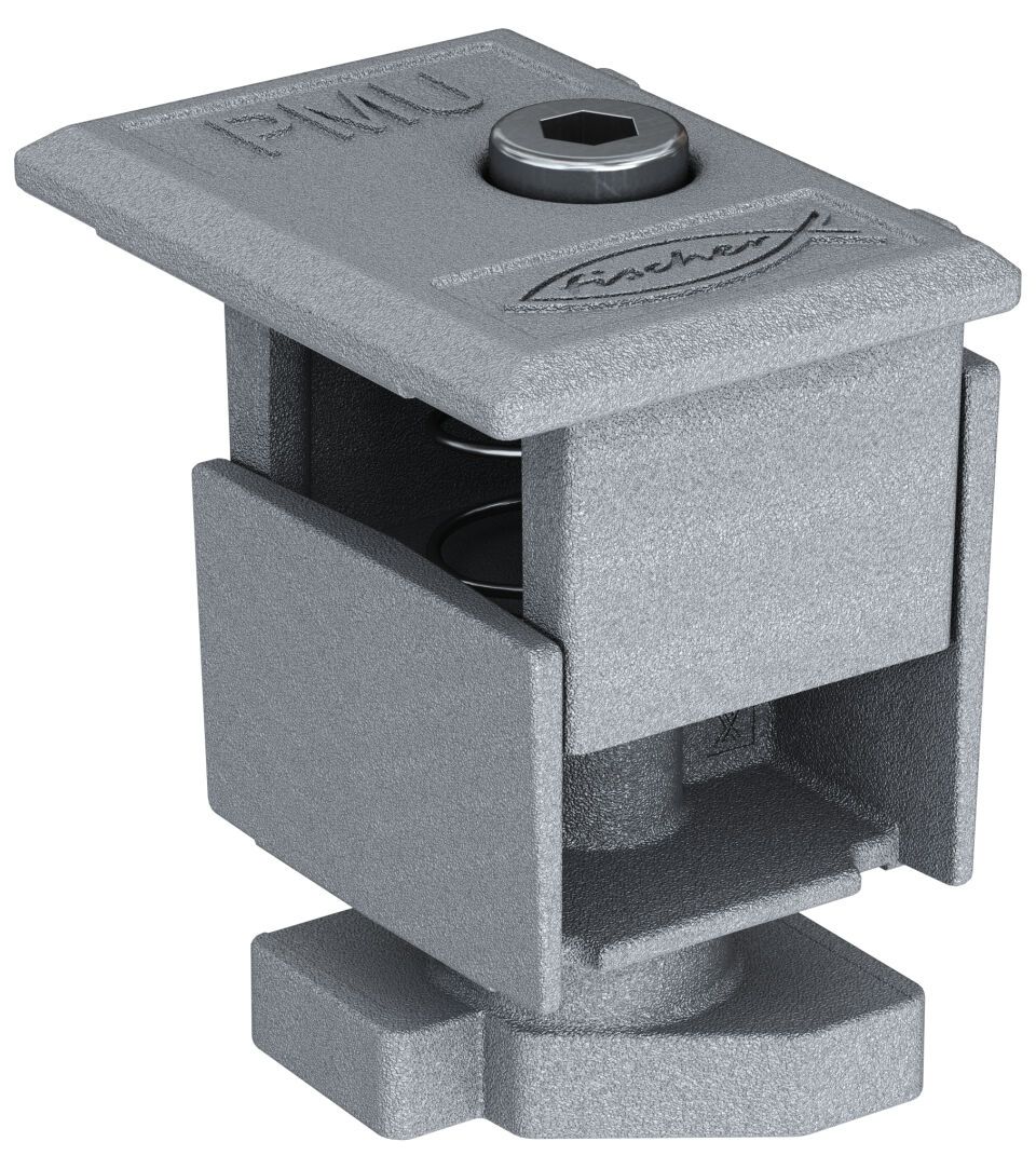 fischerwerke Mittel/Endklemme Universal vormontiert PM
