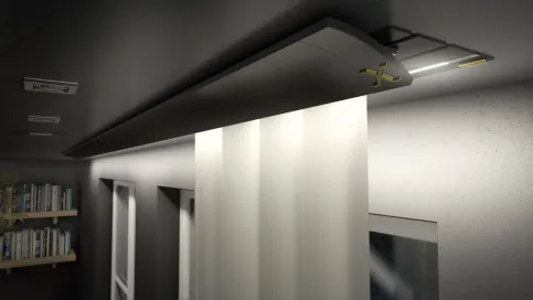 I-Pure mit X-Rail Vorhangschiene