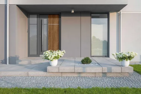 GAULHOFER Holz-Alu-Haustür