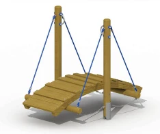 Abenteuerpfad - Schwebebrücke