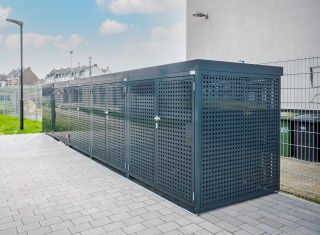 Urbane Systeme - Mülltonnenbox für 1 Müllcontainer 1100 l