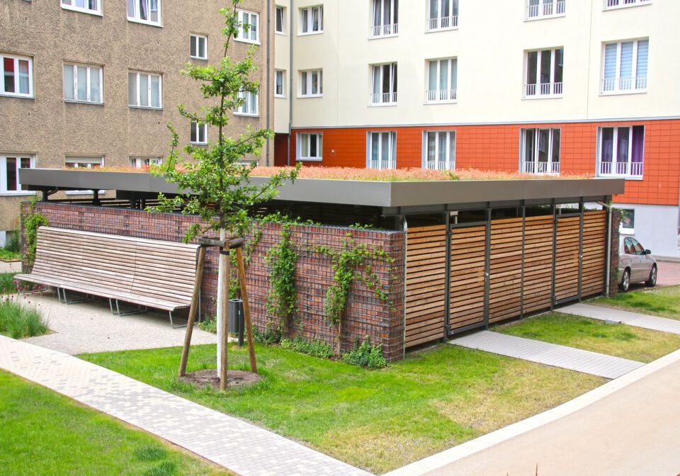Urbanes System - Dachtyp Gründach