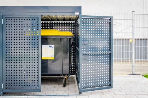 Mülltonnenbox für Müllcontainer