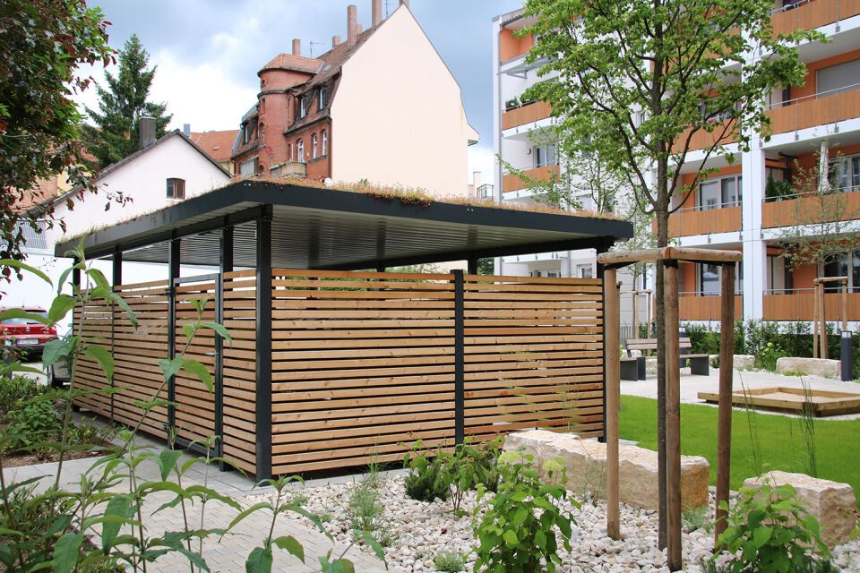 Urbanes System - Dachtyp Gründach Light