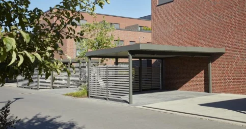 Woodline auf Kundenwunsch in RAL Umbragrau