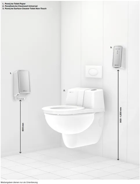 CWS PureLine Musterkabine WC