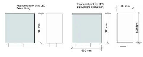 Planungsbeispiele einer Hinterspiegellösung