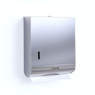 CWS Paradise Stainless Steel Faltpapierspender Paper Slim