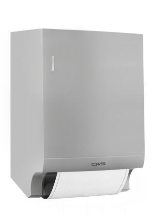 CWS Paradise Stainless Steel Stoffhandtuchspender Dry Slim