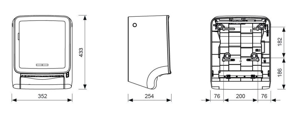CWS PureLine Paperroll Rollenpapierspender