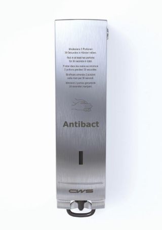CWS Paradise Stainless Steel Seifenschaumspender Antibact Slim