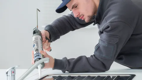 Anwendung EGOSILICON 151 SANITÄR