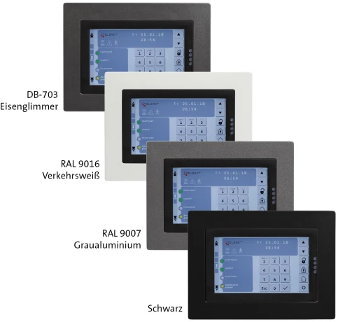 BT 800 Designvarianten Aufputz © TELENOT