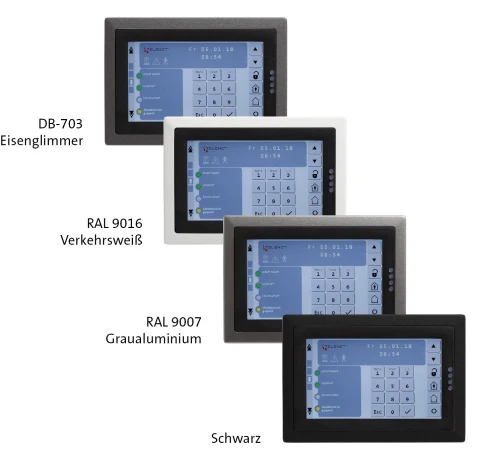 BT 800 Designvarianten Unterputz © TELENOT
