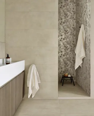 Cementum Wall - Struktur 3D Contact Sand | Dekor Flowery Caldo