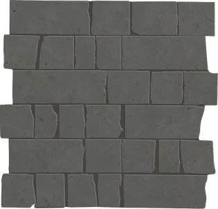 Mosaico Spaccatella anthrazit 30x30 cm