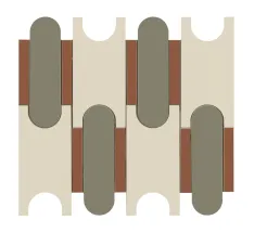 MAL9 Mosaik Puzzle Avorio (1) 30,6 x32,8