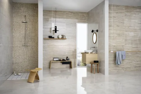 Allmarble - Raffaello Lux | Travertino Mosaik