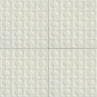 Memoria Struttura Stamp 3D Semi-Matt Bianco - MAY9