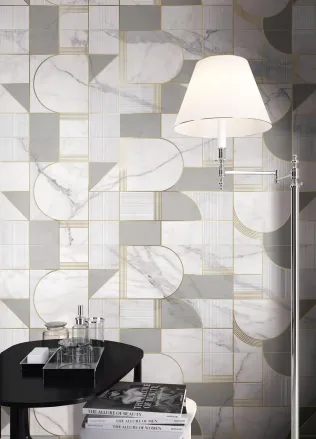 Allmarble Wall - Dekor Statuario Satin