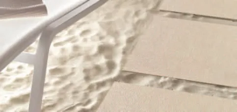 Verlegung im Sand
