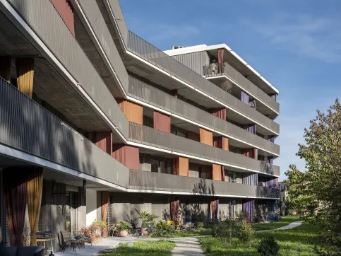 Profil HM-20150 für den Außenbereich | Ecoquartier in Nyon, Kanton Waadt