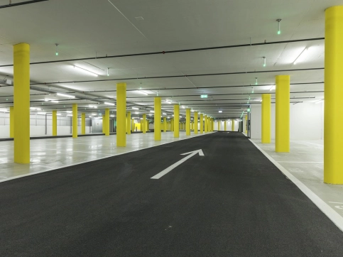 Sanierung Parkhaus Teuchelweiher mit Stopox 590 EP, StoPox DV 100. Foto: Moschetta
