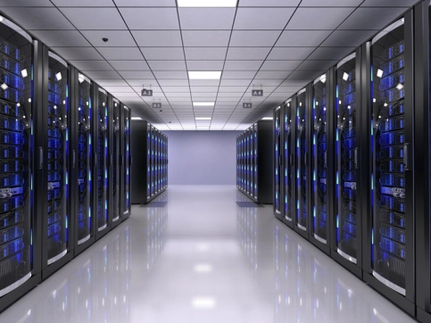 ESD-Bodenbeschichtungssysteme für Serverräume.