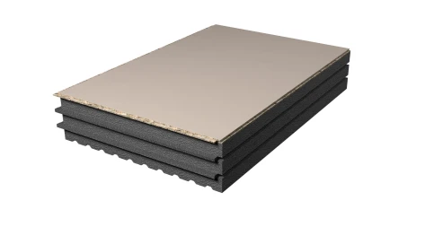 Thermoboden Spanplatte 19V100 versiegelt