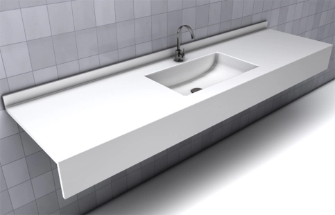 Topline Pool 495 Vario / Maße Becken: 535 x 290 x 130 H mm