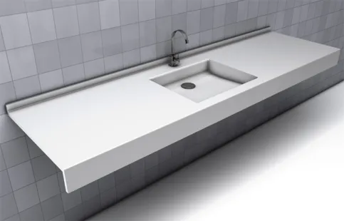Topline Element No.1 500 Vario / Maße Becken: 400 x 320 x 80.H mm