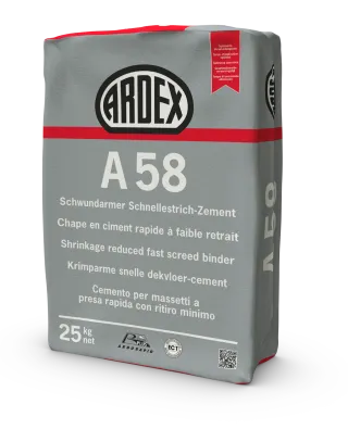 ARDEX A 58 Schwundarmer Schnellestrich-Zement
