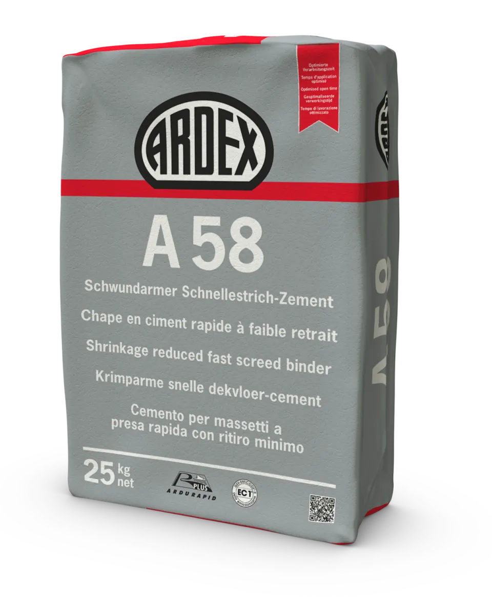 ARDEX A 58 Schwundarmer Schnellestrich-Zement