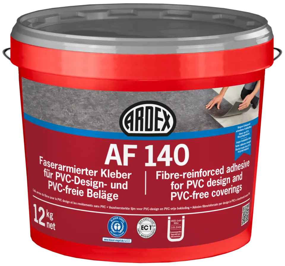 ARDEX AF 140 Faserarmierter Kleber für PVC-Designbeläge