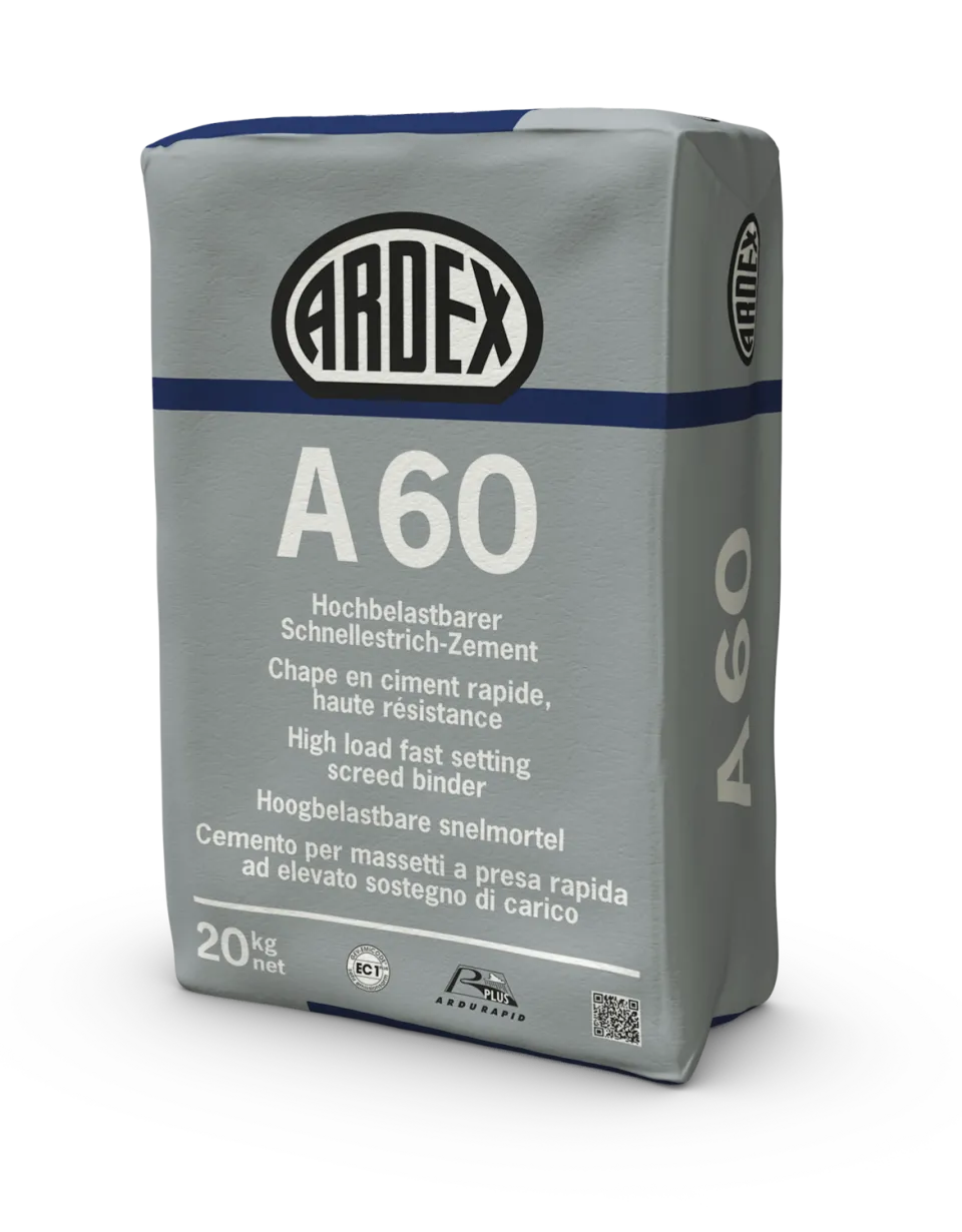 ARDEX A 60 Hochbelastbarer Schnellestrich-Zement