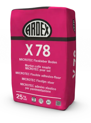 ARDEX X 78 MICROTEC Flexkleber, BodenE5A298