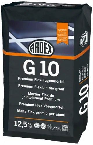 ARDEX G10 PREMIUM Flex-Fugenmörtel, anthrazit 12,5 kg Papiersack