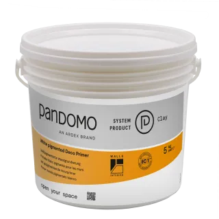PANDOMO Deco Primer Weißpigmentierte Grundierung f. PANDOMO Clay Flächen
