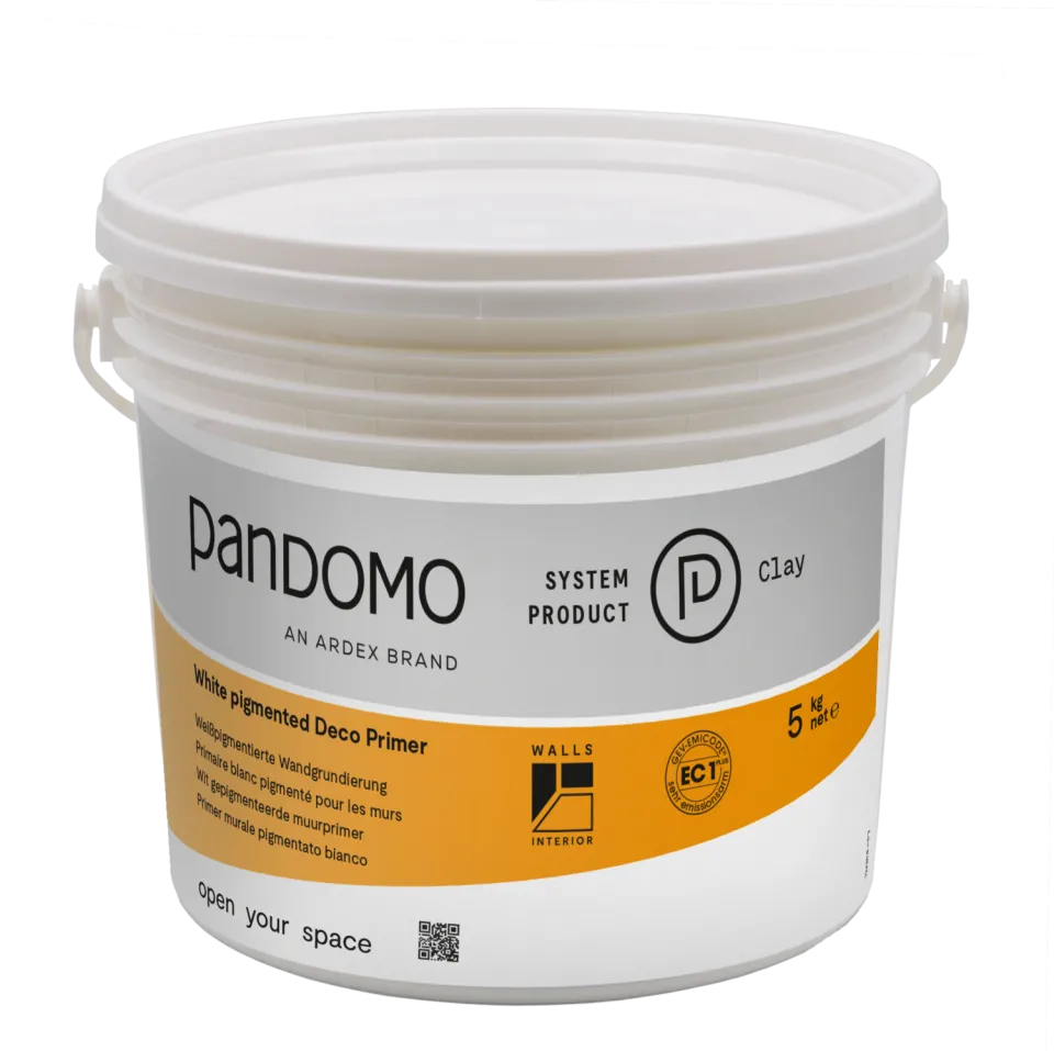 PANDOMO Deco Primer Weißpigmentierte Grundierung f. PANDOMO Clay Flächen