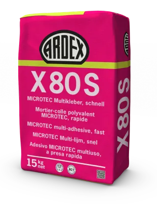 ARDEX X 80 S MICROTEC Multikleber, schnell