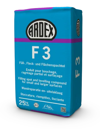 ARDEX F 3 Füll-, Fleck- und Flächenspachtel