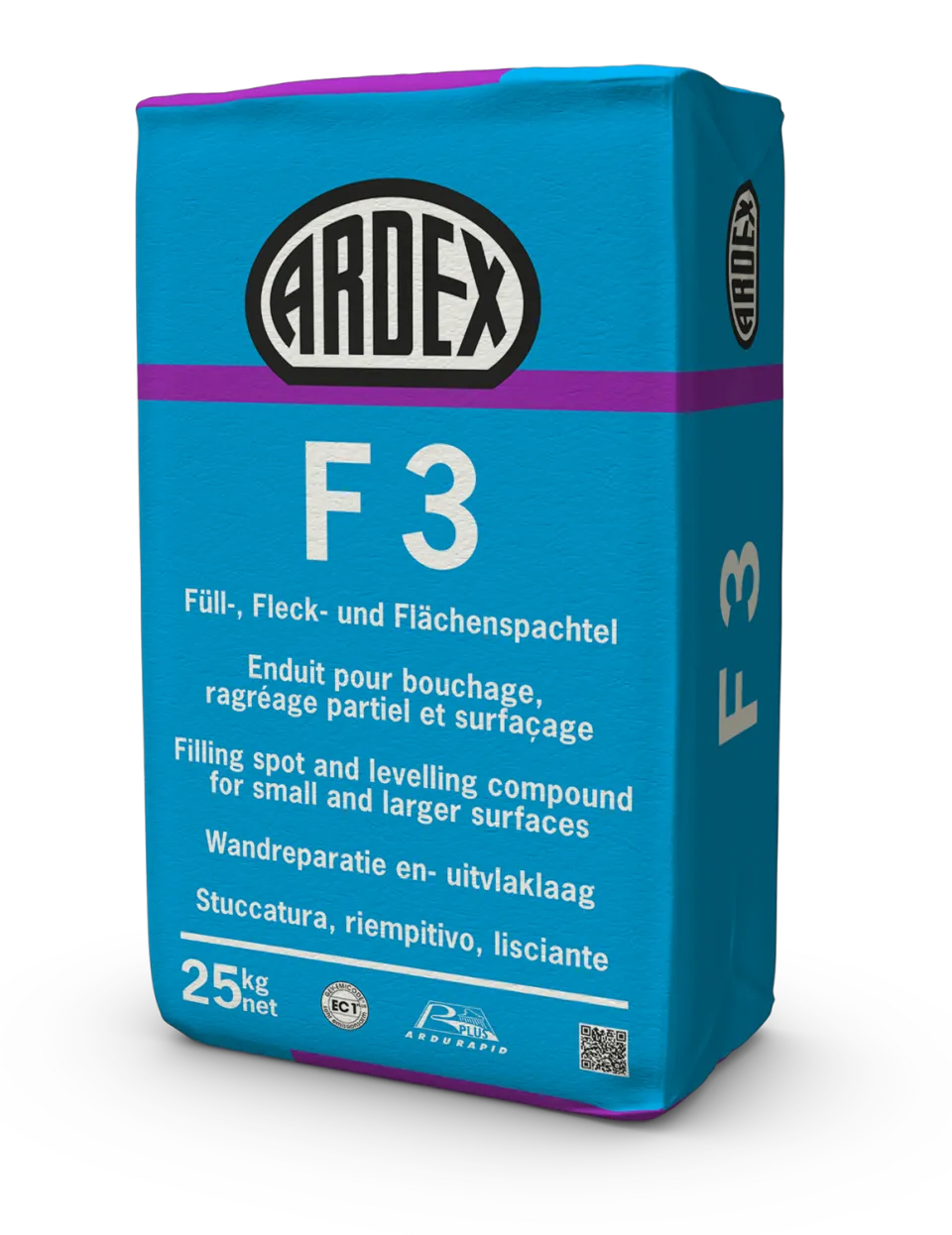 ARDEX F 3 Füll-, Fleck- und Flächenspachtel 25 kg Papiersack