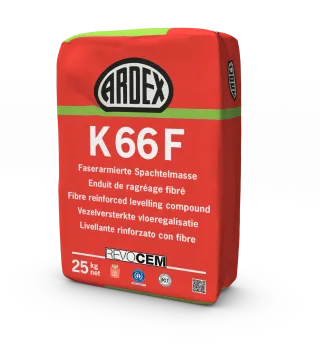 ARDEX K 66 F Faserarmierte Spachtelmasse